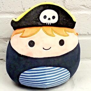 Squishmallow Petey The Pirate Stuffed Boy Plush 8”